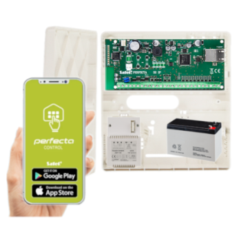 ZESTAW ALARMOWY SATEL PERFECTA-IP 32 SET Centrala + Obudowa + Akumulator